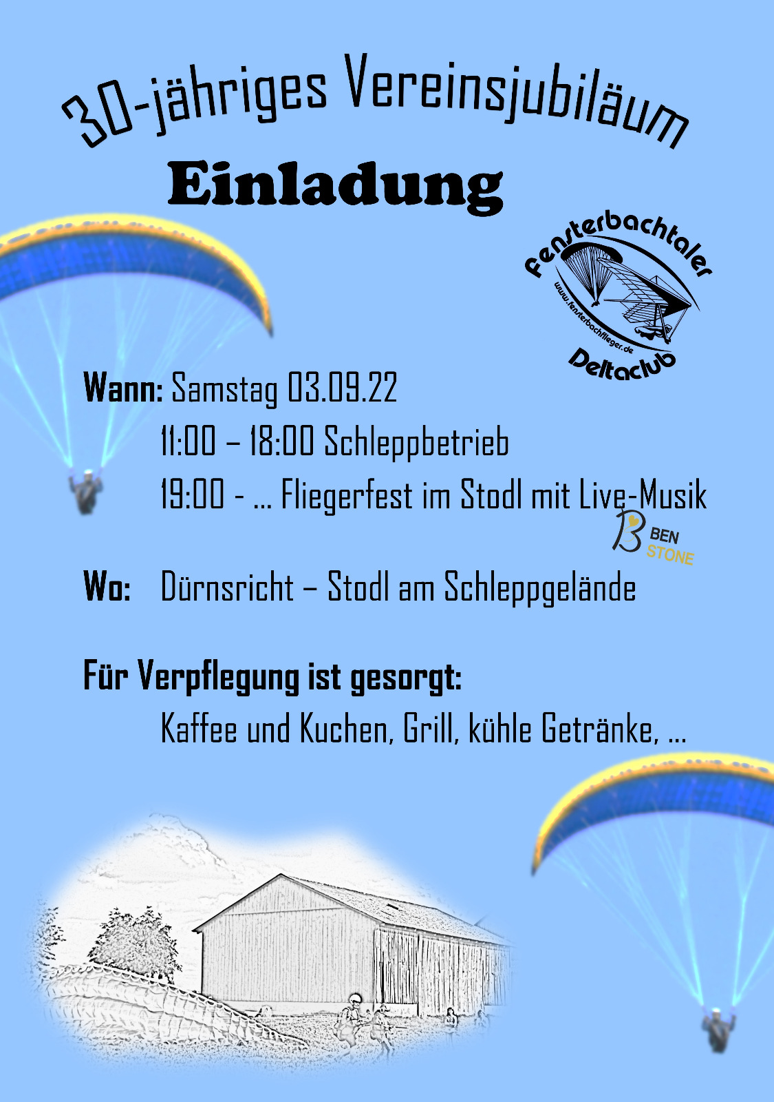 2022 09 03 Einladung Vereinsfest